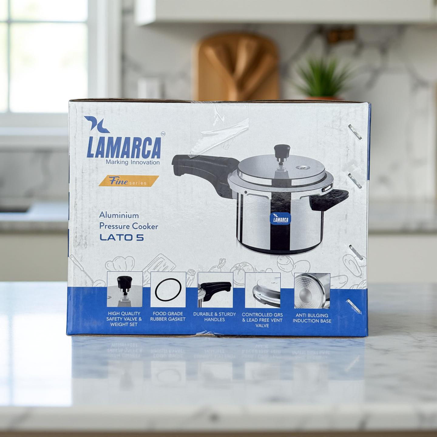 Lato 5 Pressure Cooker Aluminium 5 Litre