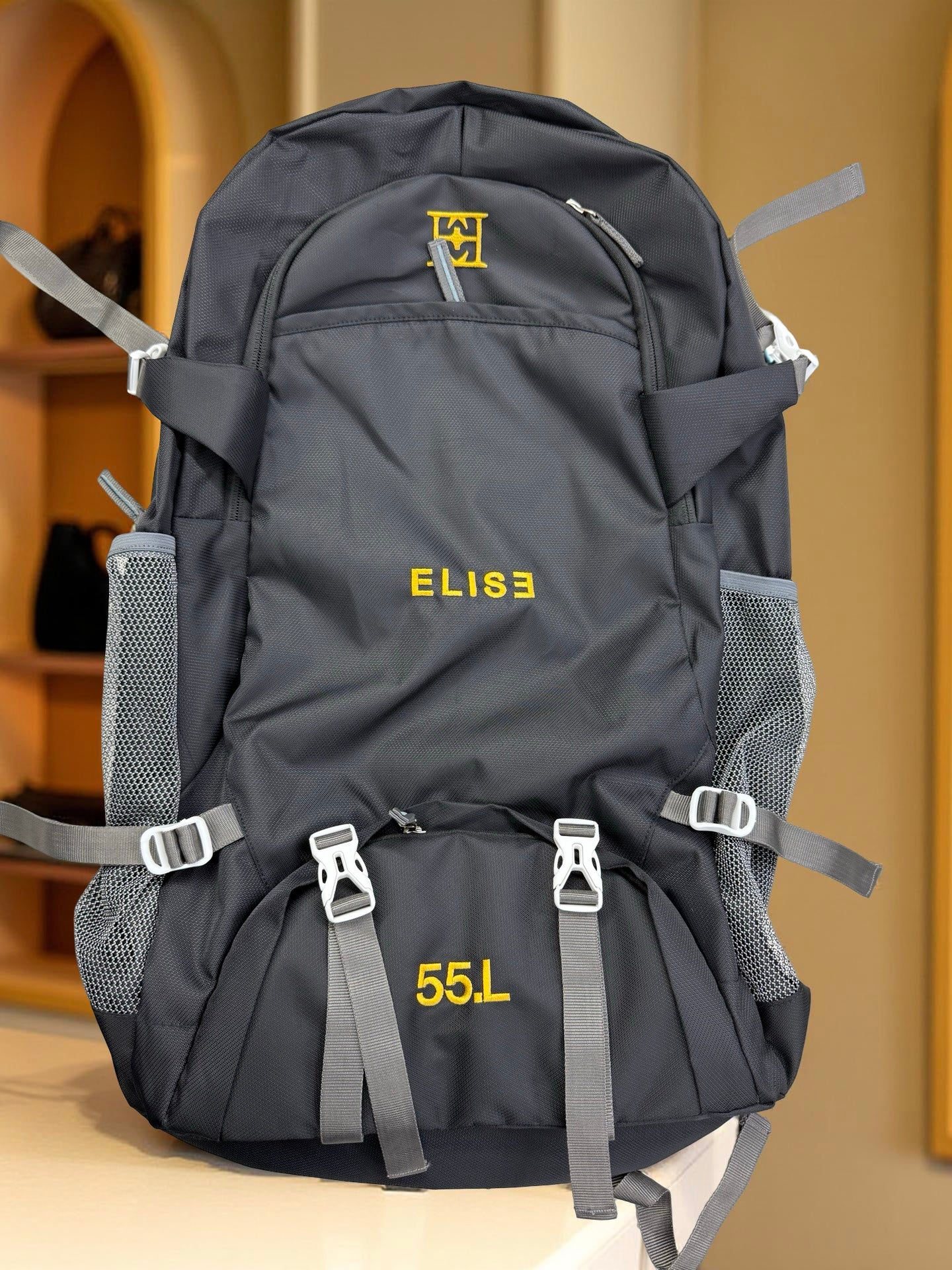 Elise 55L Premium Trekking Backpack – Durable, Spacious & Adventure-Ready