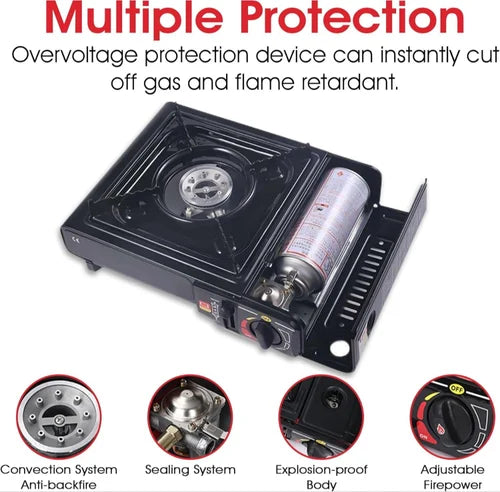 Portable Camping Stove - Single Burner Gas Stove