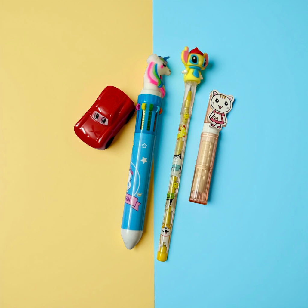 Cute Unicorn Pen & Stationery Combo – Perfect for Kids & Gifts