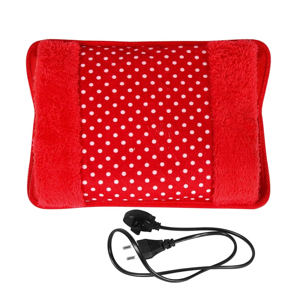 MCP Plain Heating Gel Pad with pocket for pain relief, period cramp relief, electric heating pad, heating pad for back pain (with auto Temperature Control)