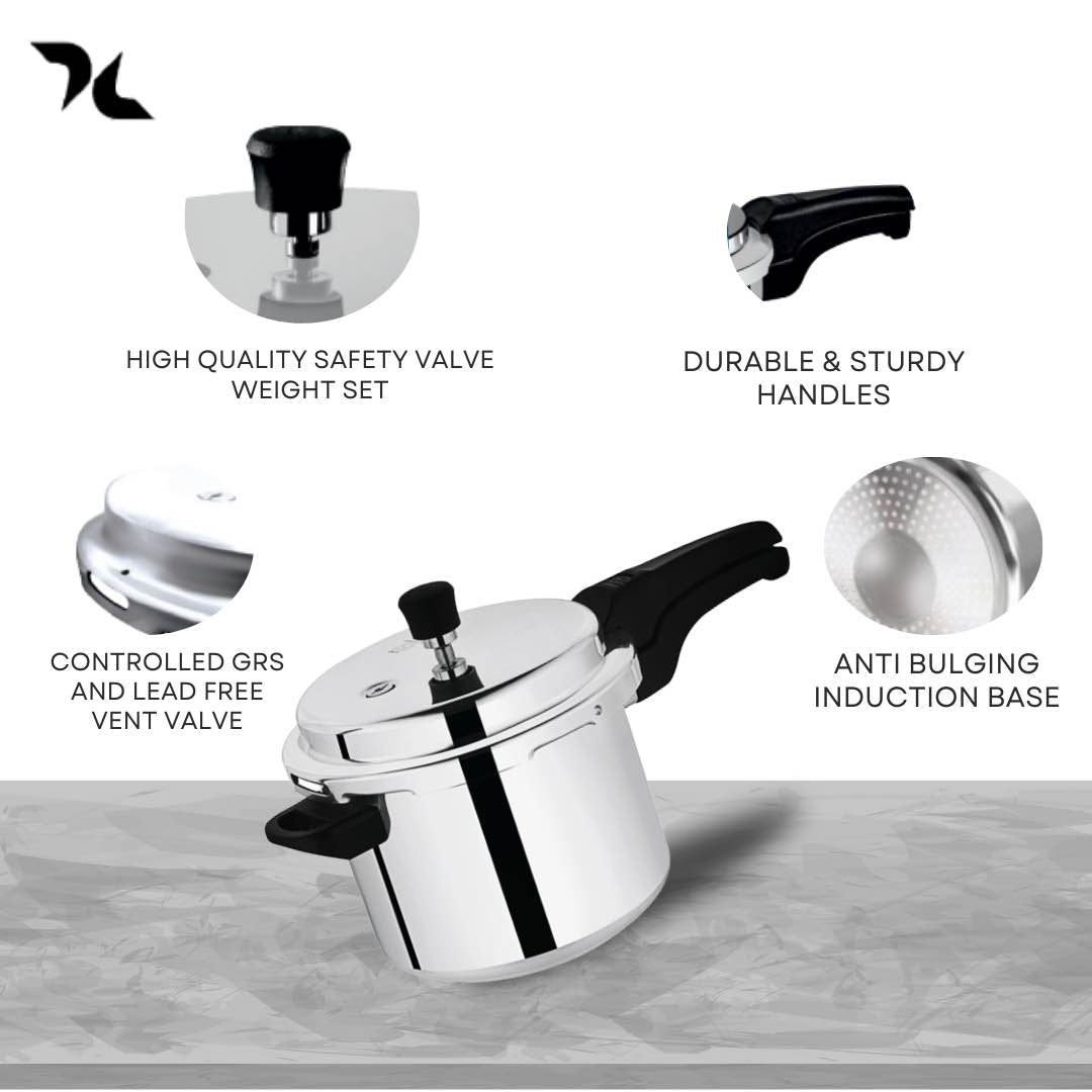 Lato 5 Pressure Cooker Aluminium 5 Litre