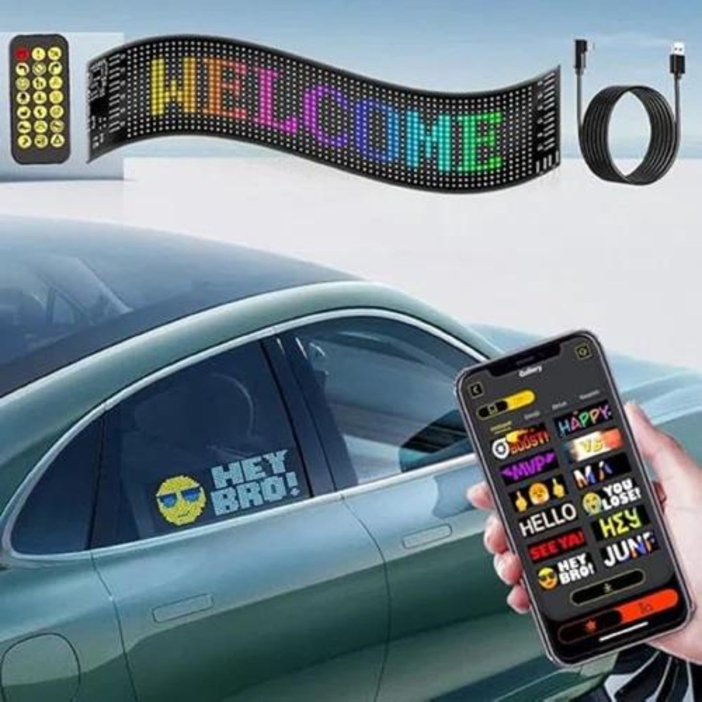 Car Led Matrix Panel 6mm