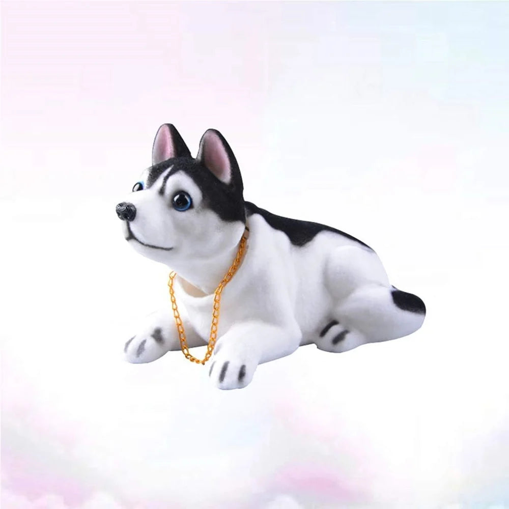 Car Dashboard Shaking Head Dog Car Dashboard Dog Moving Head Dog Bobblehead Dog