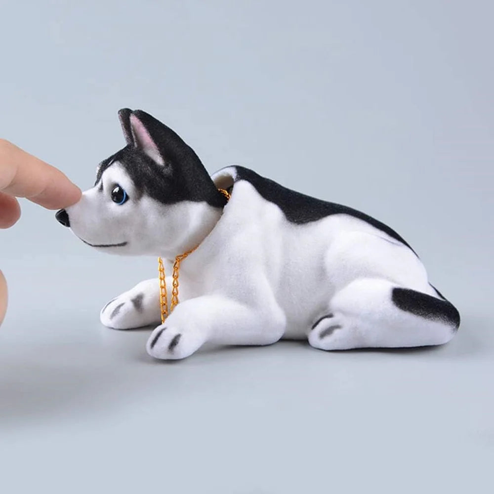 Car Dashboard Shaking Head Dog Car Dashboard Dog Moving Head Dog Bobblehead Dog