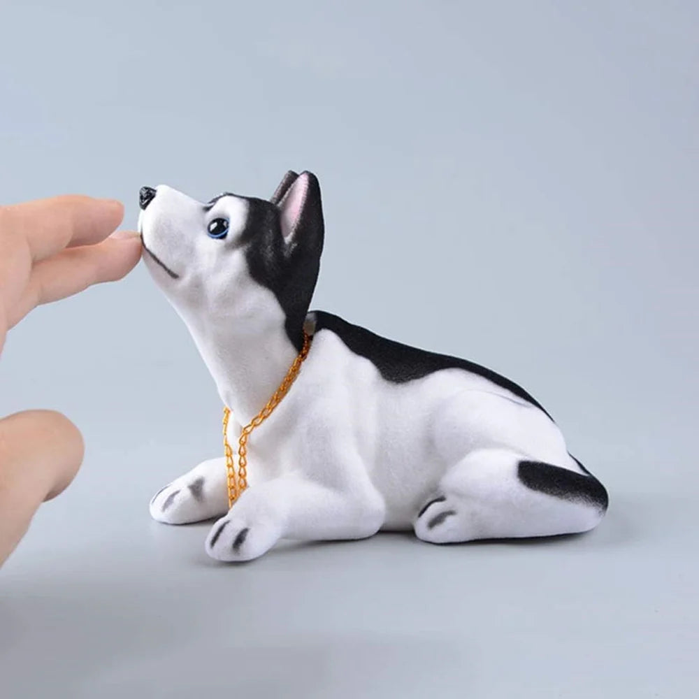 Car Dashboard Shaking Head Dog Car Dashboard Dog Moving Head Dog Bobblehead Dog