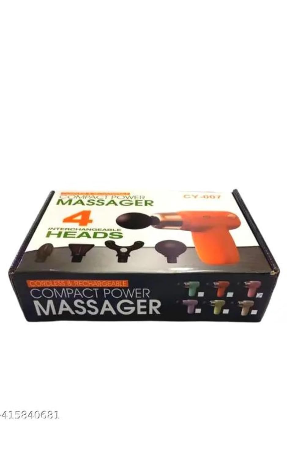 Muscle Massager Gun for Pain Relief, 4 Massage Heads, Cycle Modes
