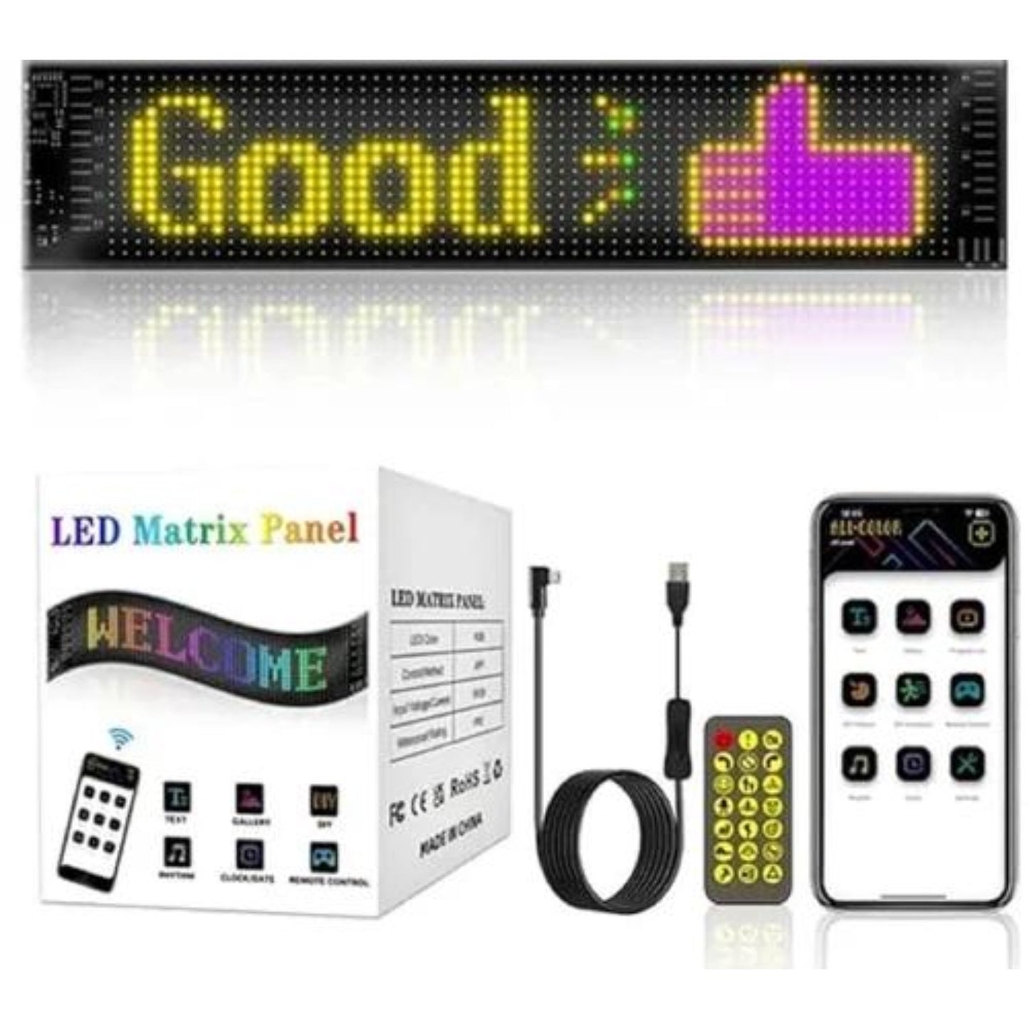 Car Led Matrix Panel 6mm