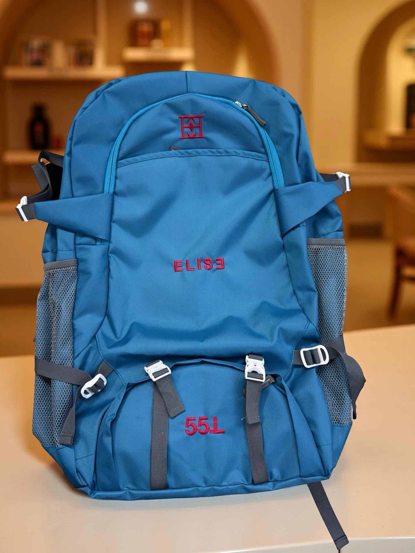 Elise 55L Premium Trekking Backpack – Durable, Spacious & Adventure-Ready