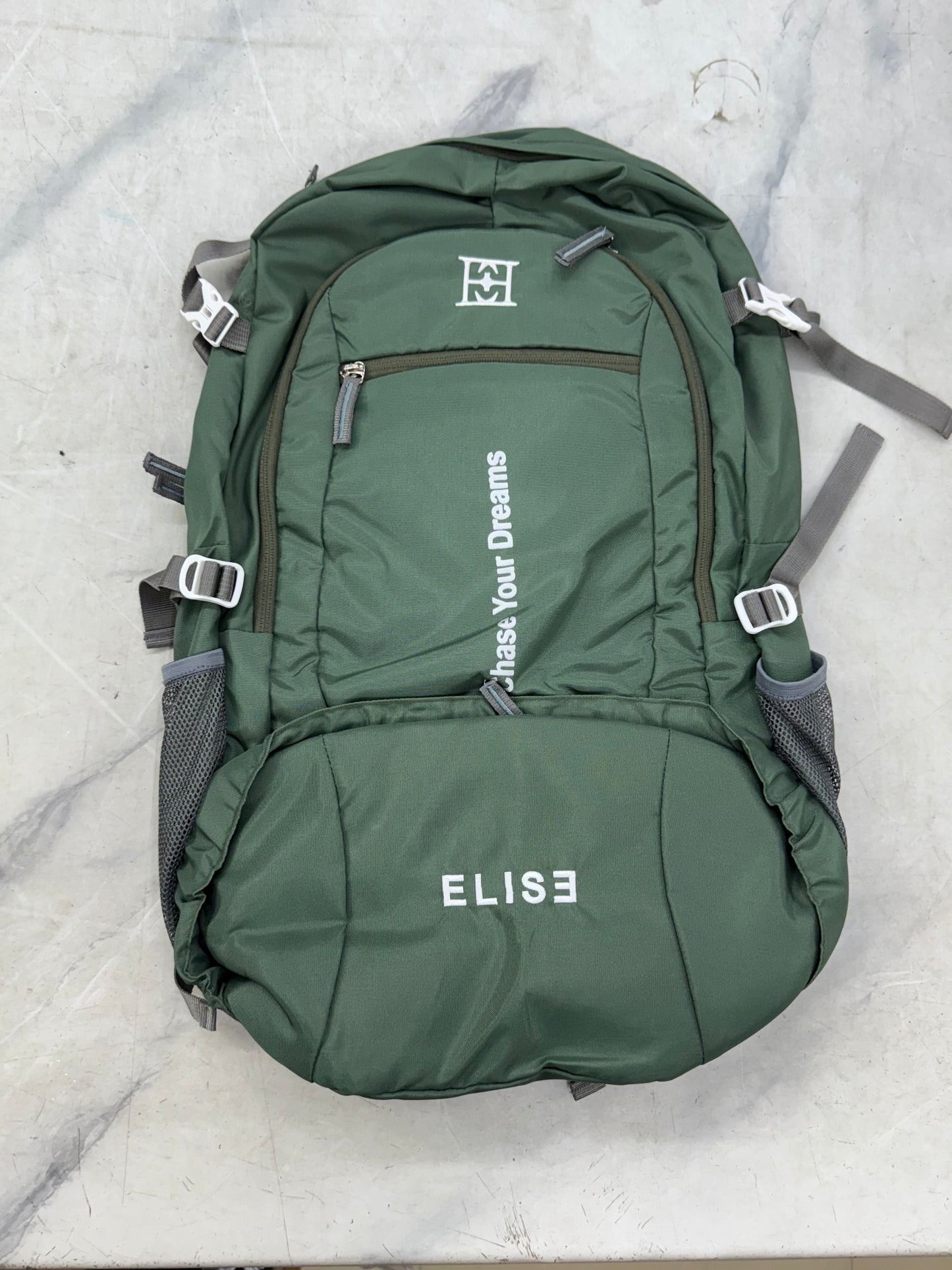 ELISE Trekking Backpack – “Chase Your Dreams” Edition 55Ltr