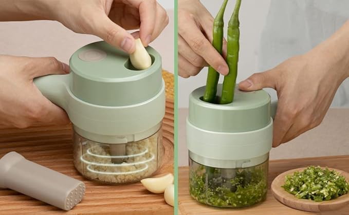 Handheld Electric Vegetable Cutter Set