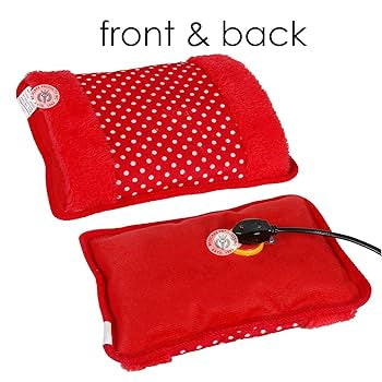 MCP Plain Heating Gel Pad with pocket for pain relief, period cramp relief, electric heating pad, heating pad for back pain (with auto Temperature Control)