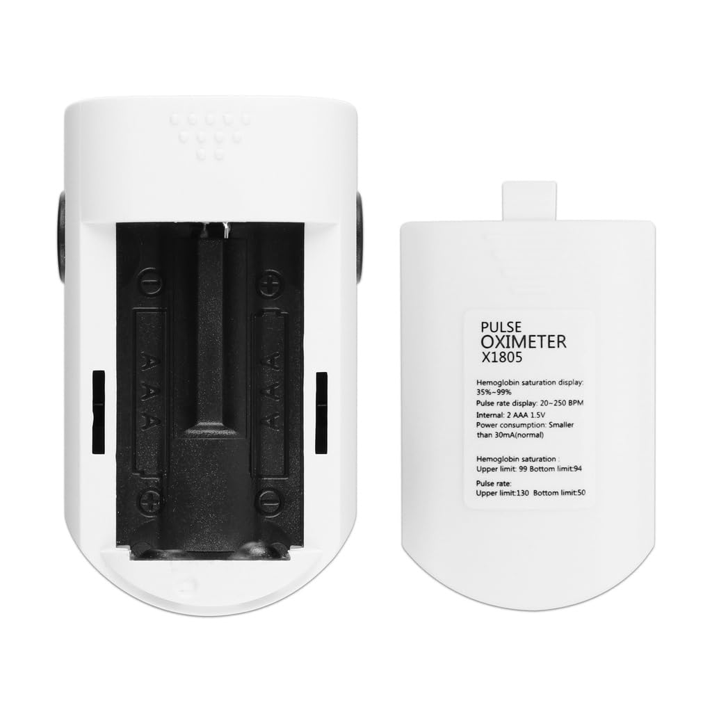 MCP X1805 Pulse Oximeter with Oxygen Saturation Monitor, Heart Rate and SpO2 Levels Oxygen Meter with LED Display Pulse Oximeter