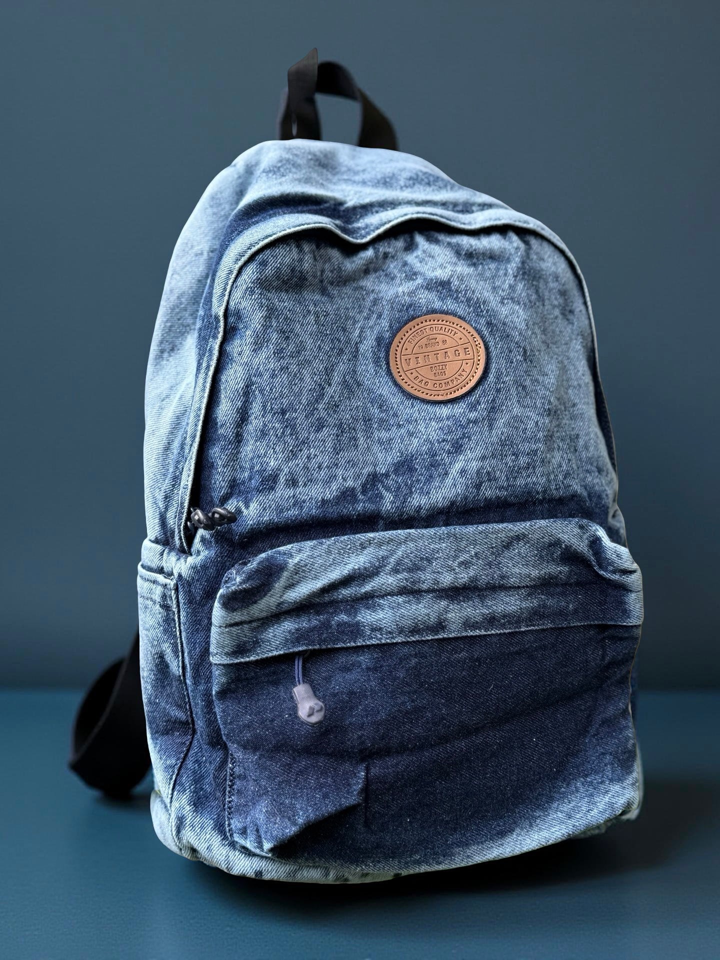 Denim Backpack