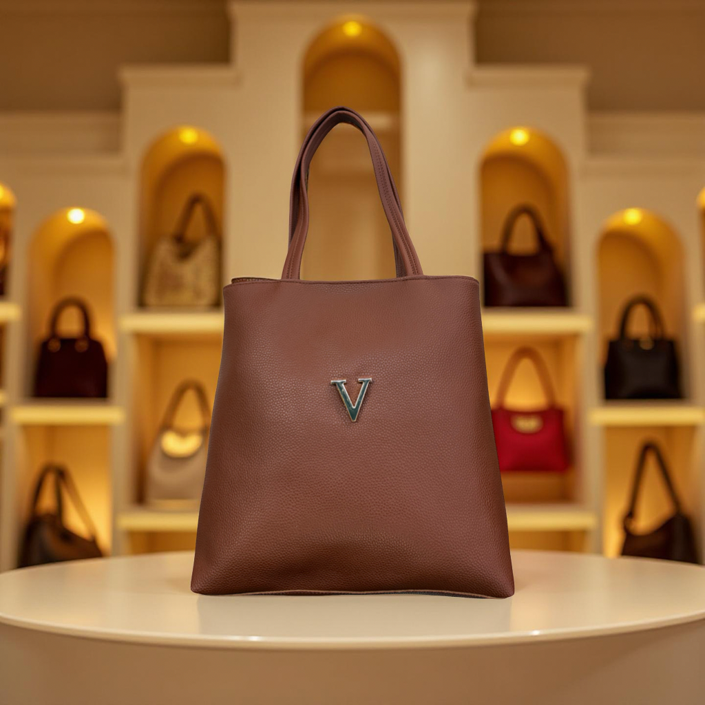 Ladies Tote Bag Leather01