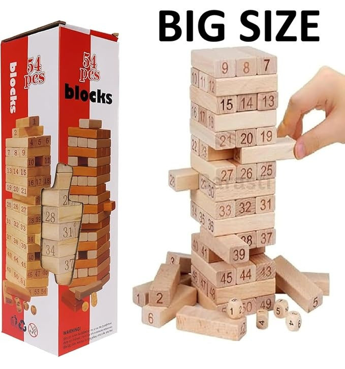 Zinga Tumbling Tower Blocks BIG