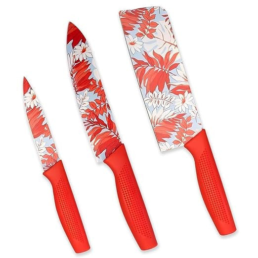 3 PCS PRINTED KNIFE