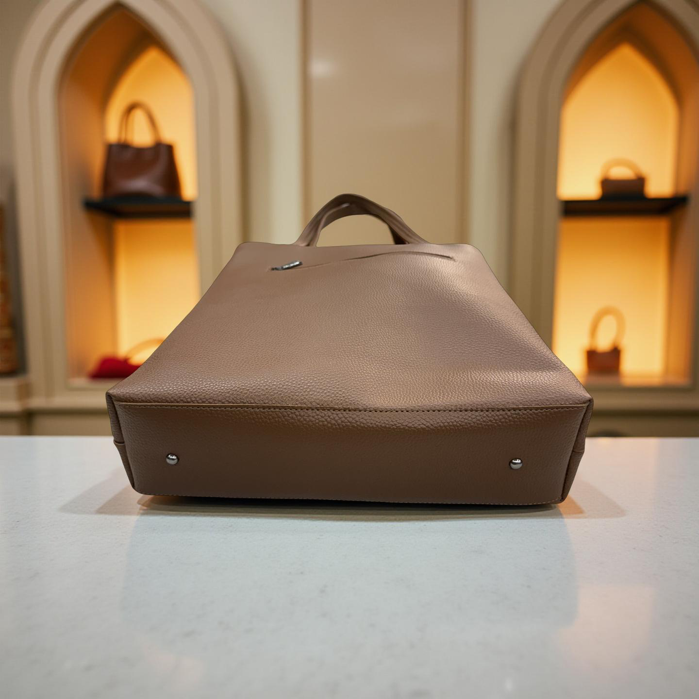 Ladies Tote Bag Leather01