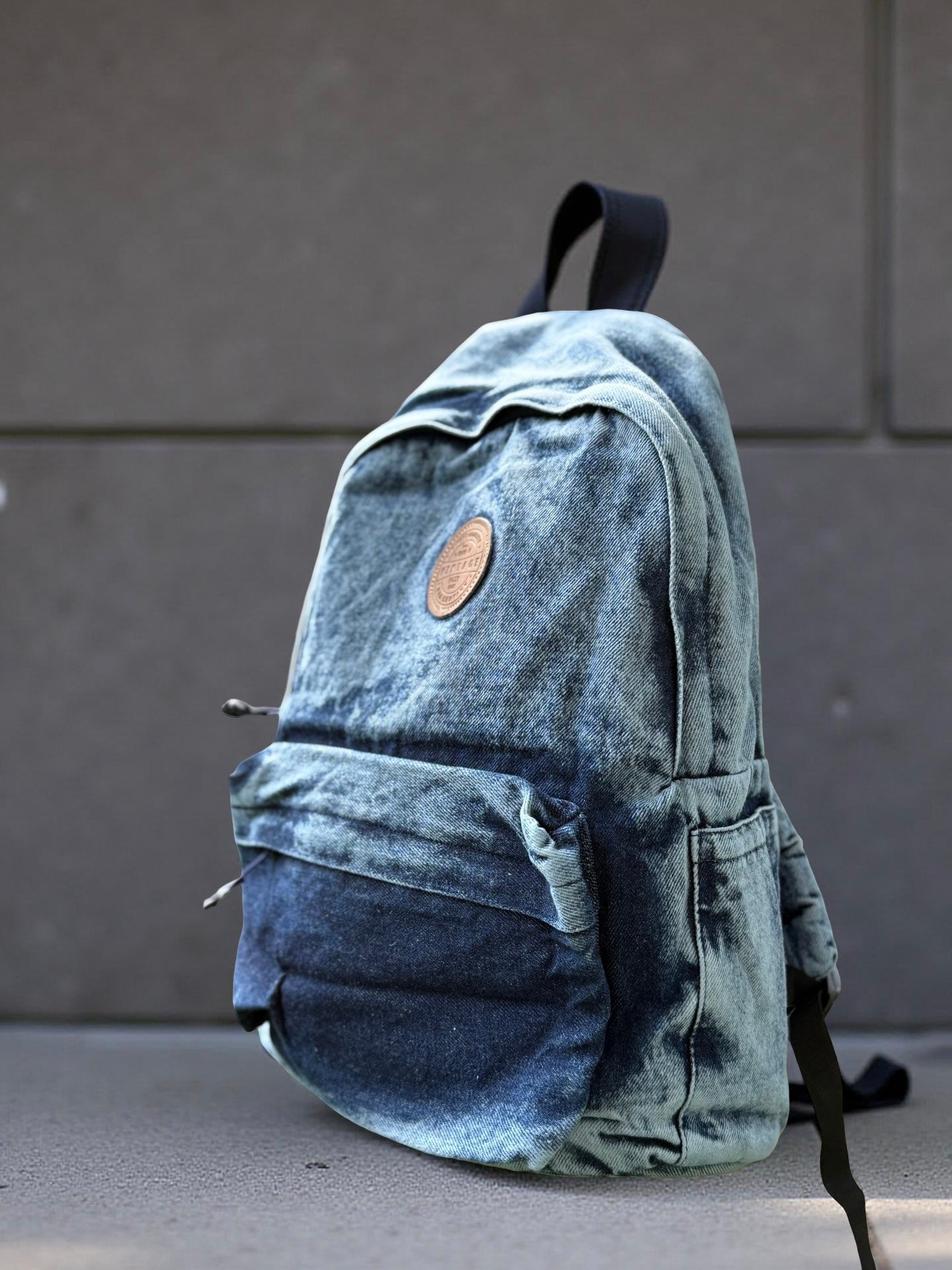 Denim Backpack