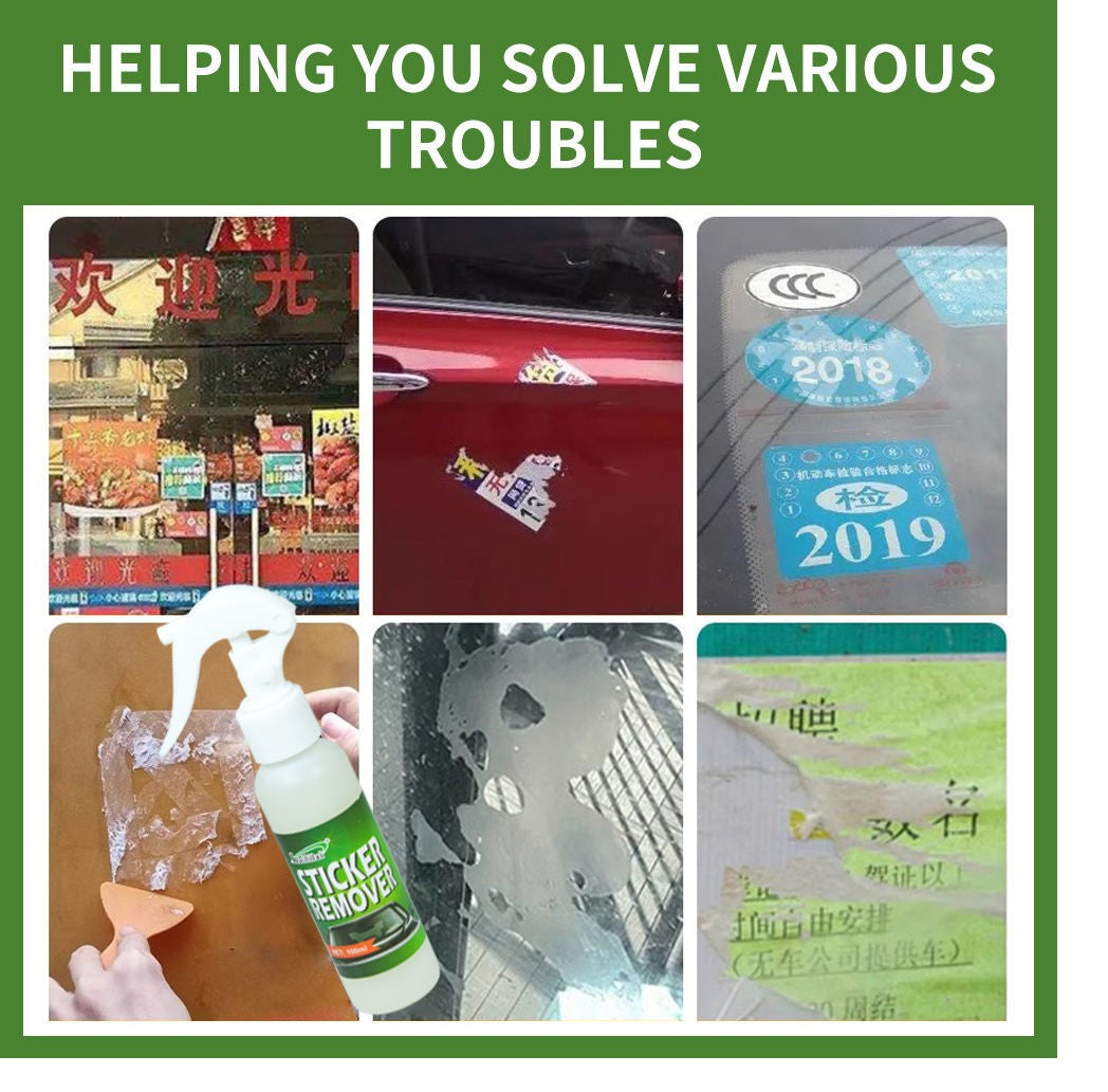 ar Sticker Cleaner & Wash Adhesive Remover Sprays Liquid for Easy Removal of Car Stickers