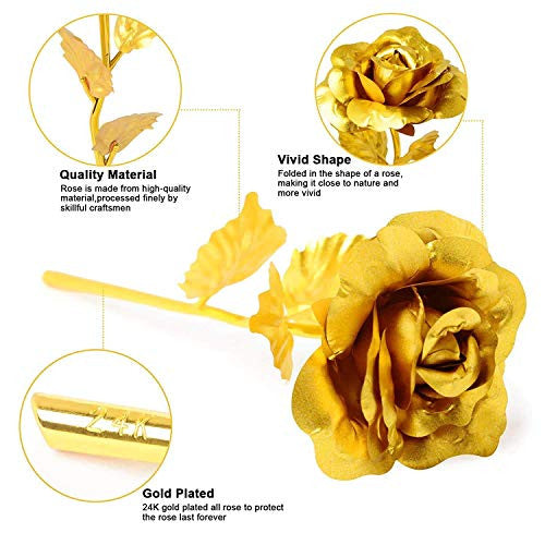 Golden Rose for your Valentine