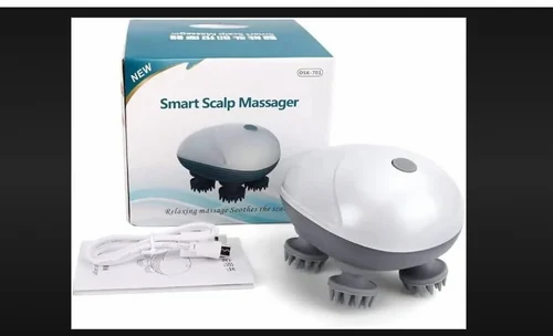 Gadgets World Head Massager, Scalp Massager for Hair Growth, Head Massage with Kneading Technique, Multicolour