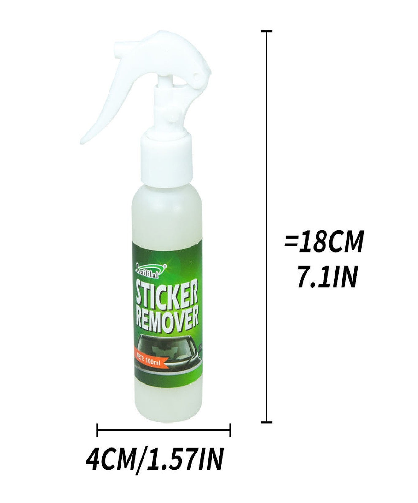 ar Sticker Cleaner & Wash Adhesive Remover Sprays Liquid for Easy Removal of Car Stickers
