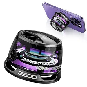G200 Magnetic Bluetooth Speaker with RGB Light - Portable Mini Bluetooth Speaker, Full-Range Stereo Sound for 7H Playtime, Game Mode, Perfect Teen Gift for Outdoor Adventure Party