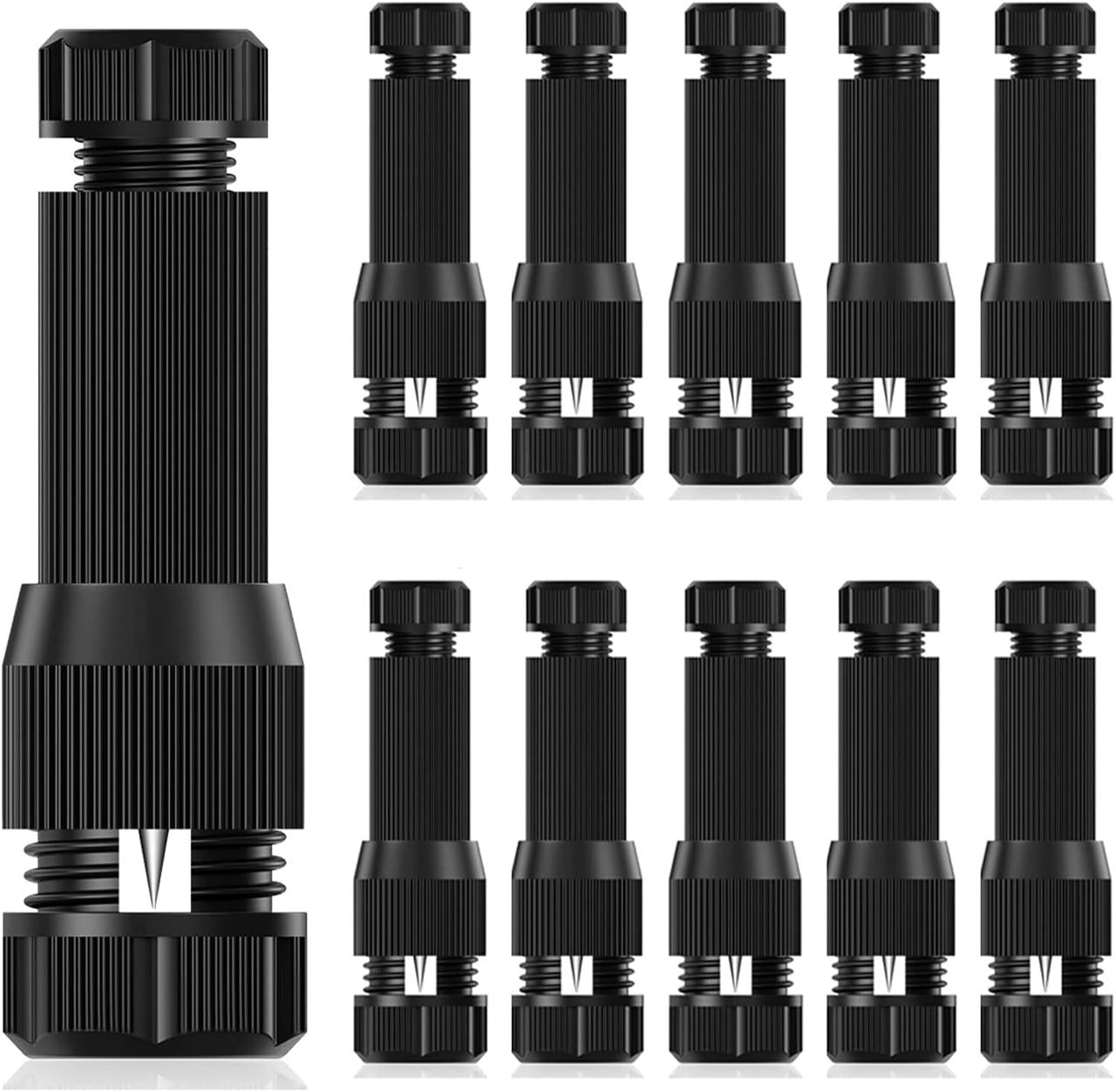 Low Voltage Landscape Lighting Cable Connector - 12-20 Gauge Wire Connectors for Landscape Lighting Path Lights pack of 5