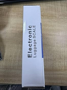 Portable Digital Luggage Scale with 2 AAA Batteries Included