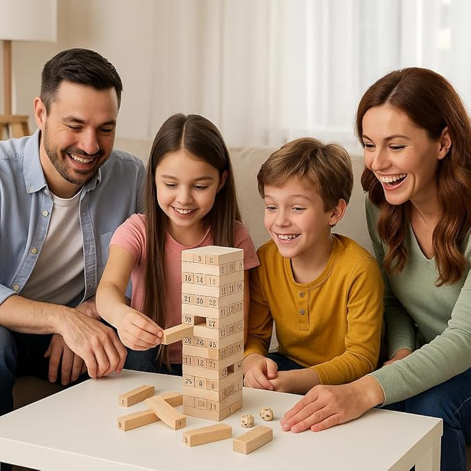 Zinga Tumbling Tower Blocks BIG