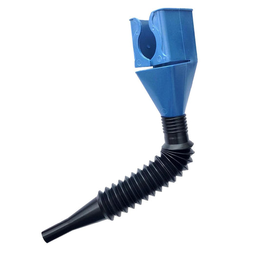 Fuel Transfer Funnel with Retractable Hose – Universal Anti-Spill Funnel for Petrol, Diesel, Oil, Coolant & More