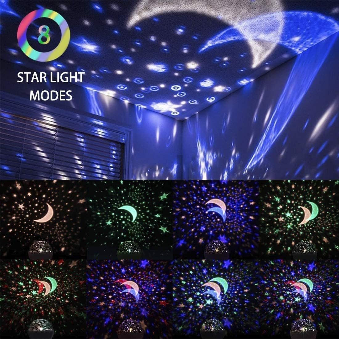 Star Master 360° Rotating Projection Lamp