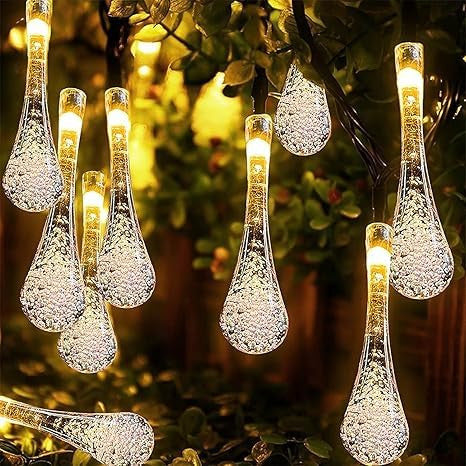 Water Drop String Lights
