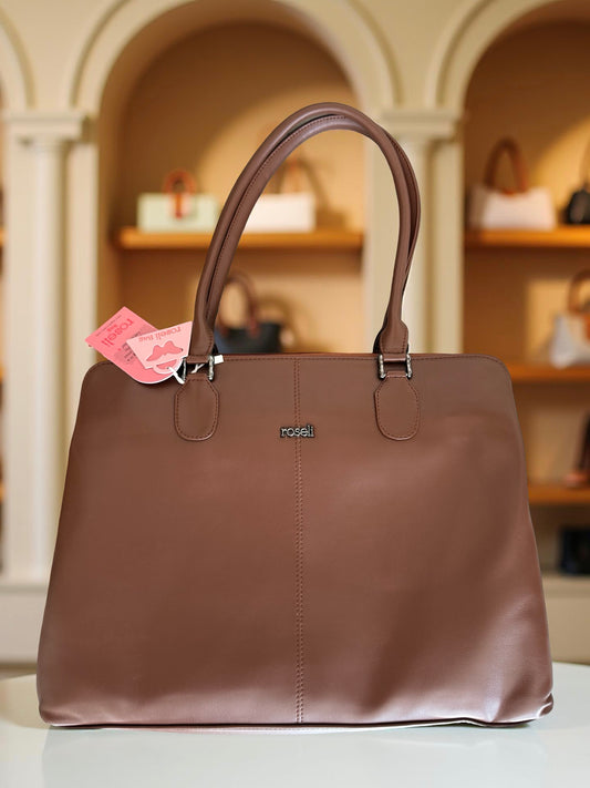 Roseli Premium Work Tote – Multi-Compartment Ladies Handbag with Laptop Sleeve