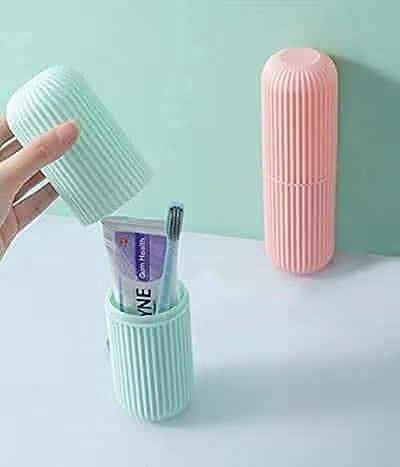 Travel Toothbrush Case  - Portable Storage for Toothbrush | Umbrella ,Plastic Toothbrush Holder for Travel Pack of 1