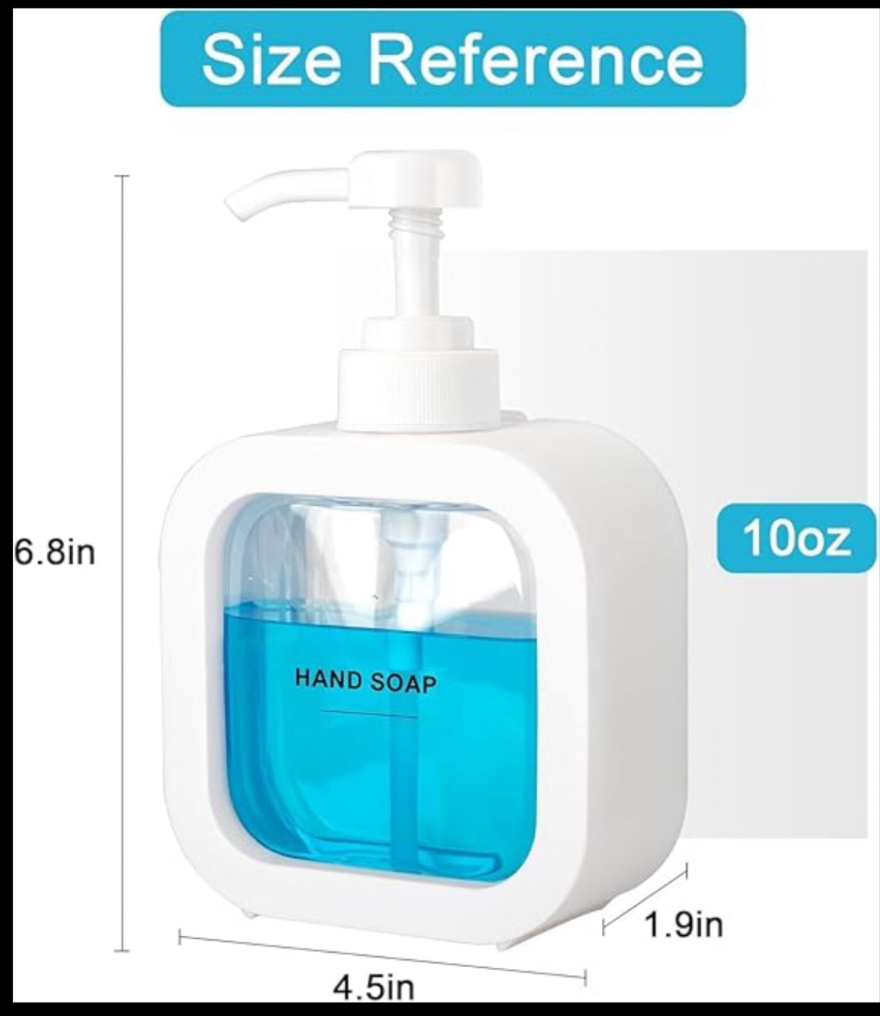 SQUARE LIQUID DISPENSER