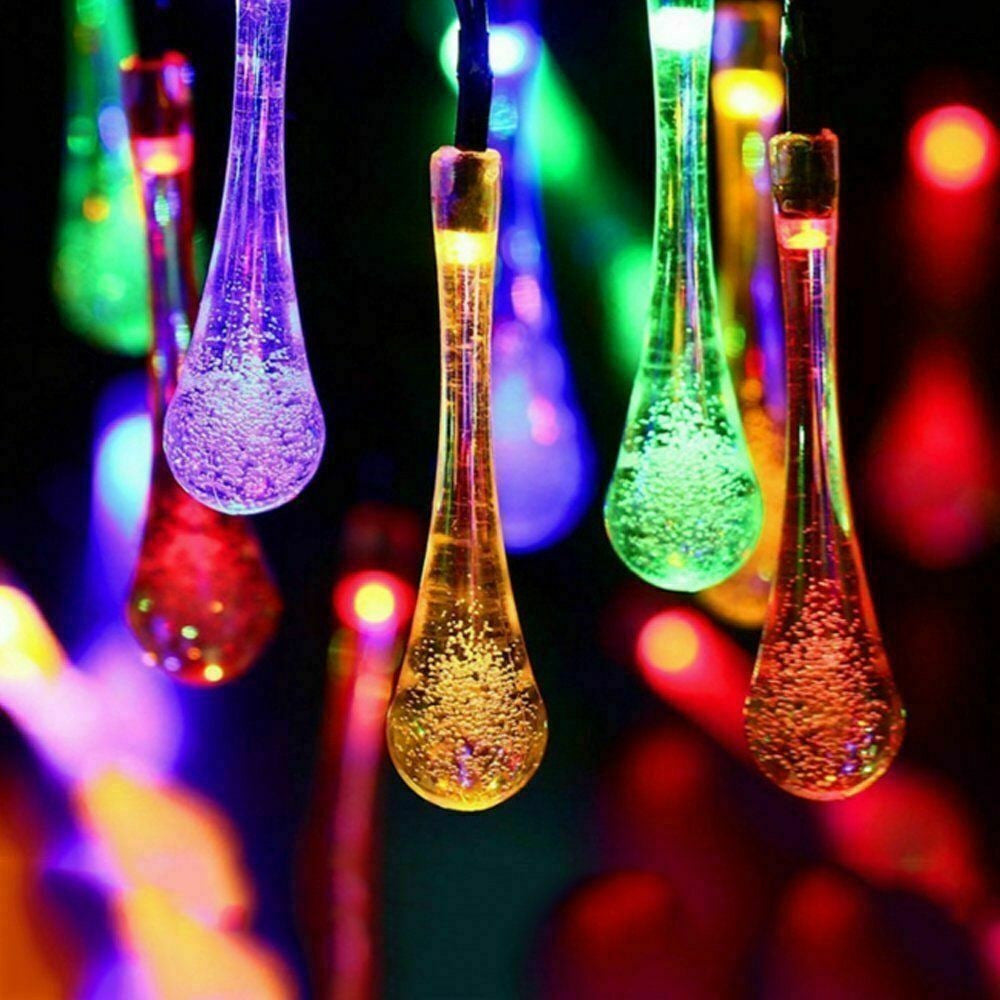 Water Drop String Lights