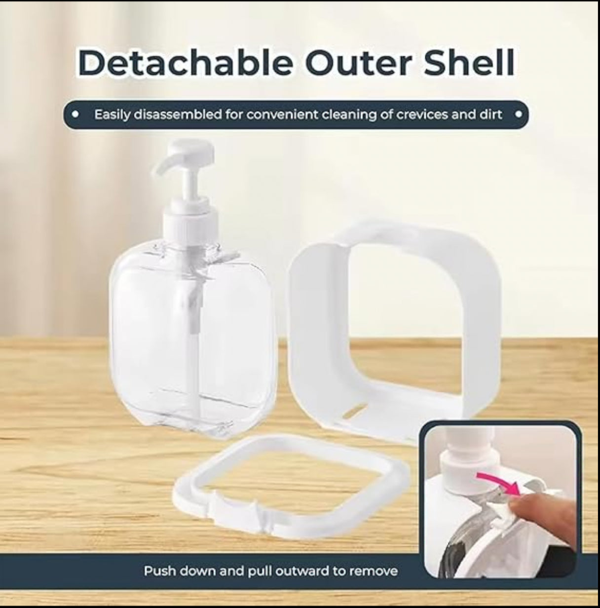 SQUARE LIQUID DISPENSER