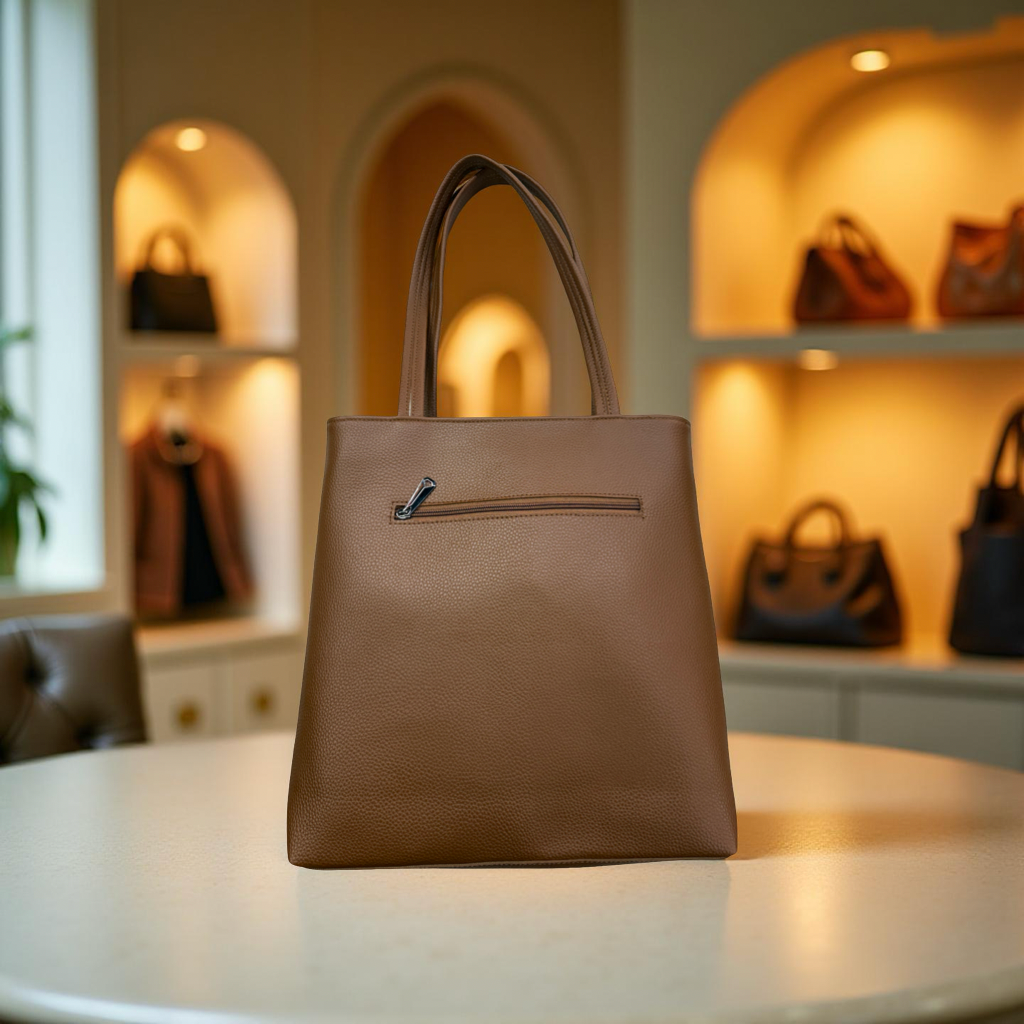 Ladies Tote Bag Leather01