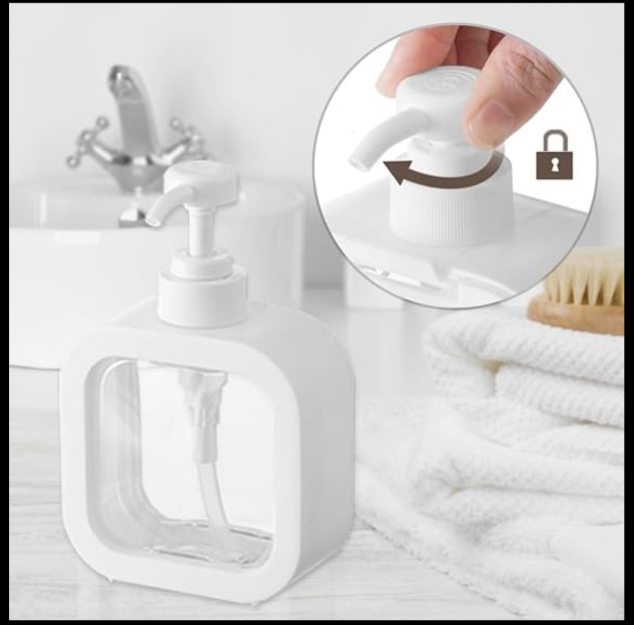 SQUARE LIQUID DISPENSER