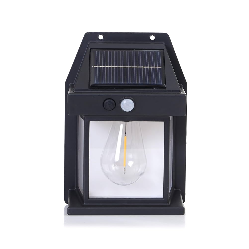 Solar Interaction Wall Lamp | Automatic On/Off Outdoor Light with Motion Sensor | 1200mAh Battery, 120° Sensor, 600LM Brightness | Modern Luxury Design for Villas & Courtyards (1)