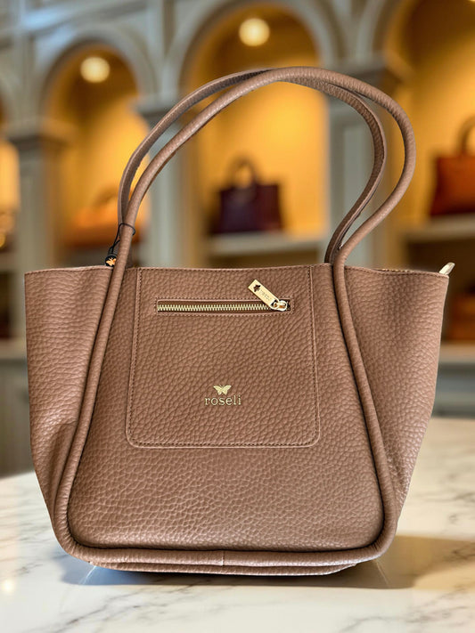 Roseli Luxe Curve Tote