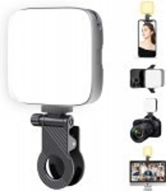 LED Video Light for Phone,Camera,Laptop,Meeting,Photography