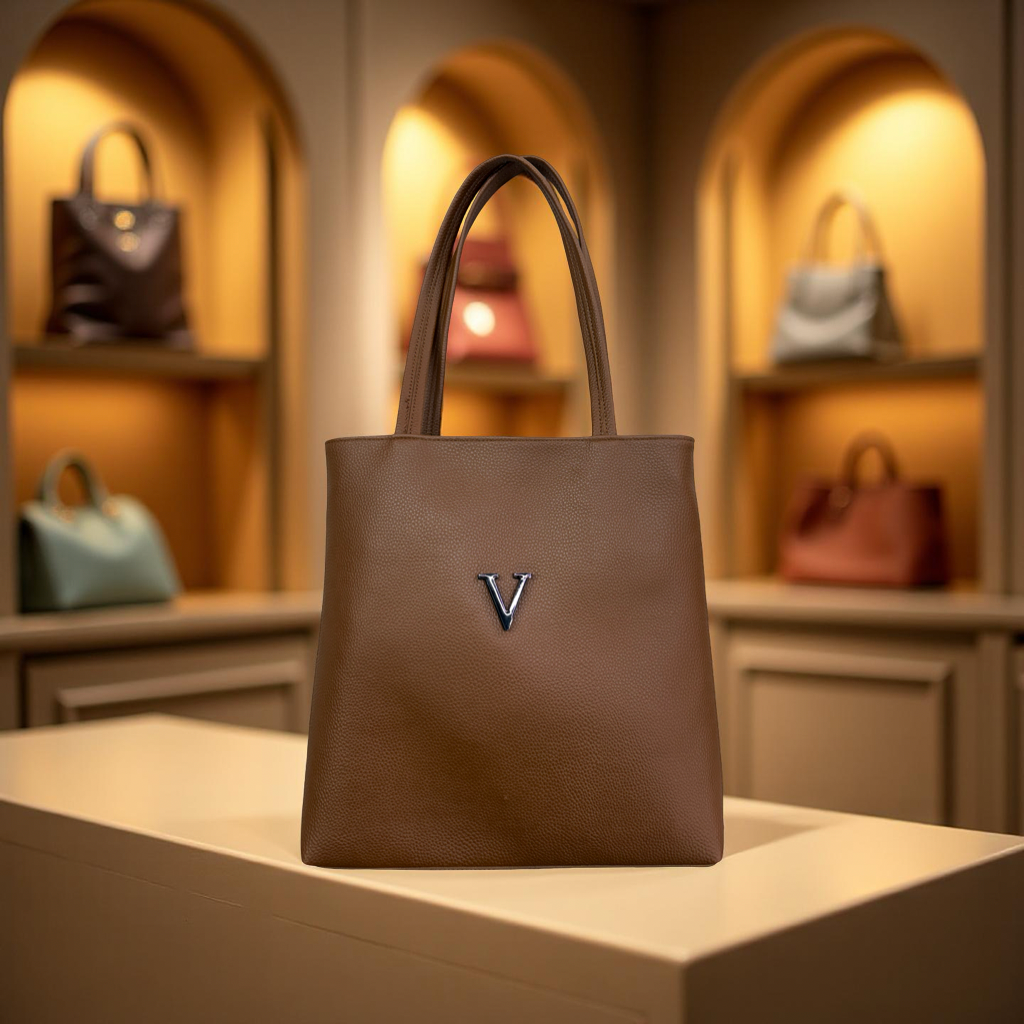 Ladies Tote Bag Leather01