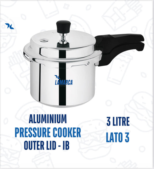 Lato 3 Pressure Cooker Aluminium 3 Litre