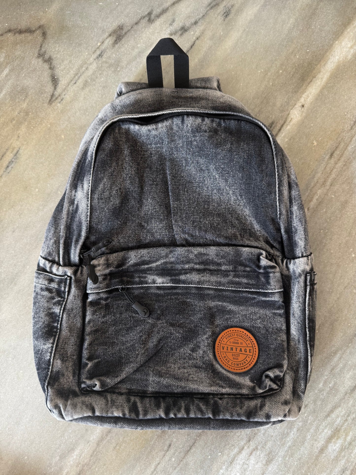 Denim Backpack