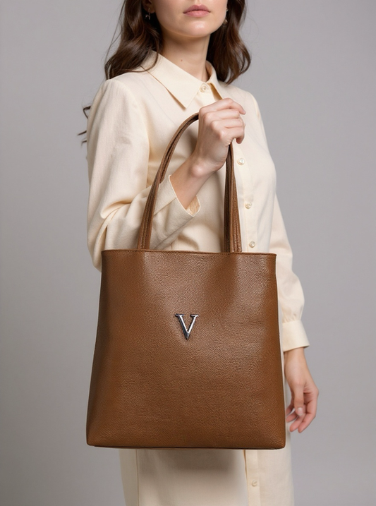 Ladies Tote Bag Leather01
