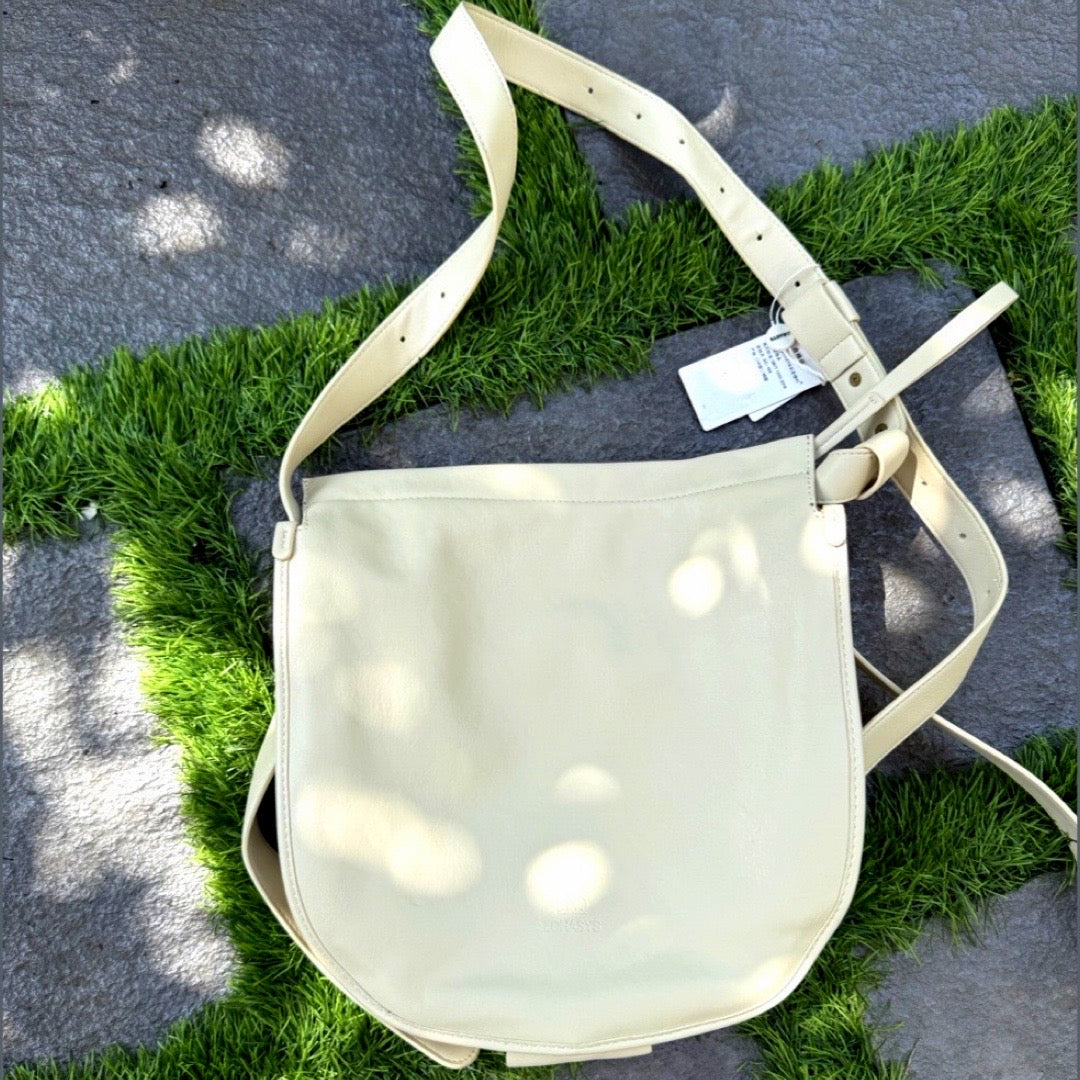 Elegant Single Strap Leather Sling Bag