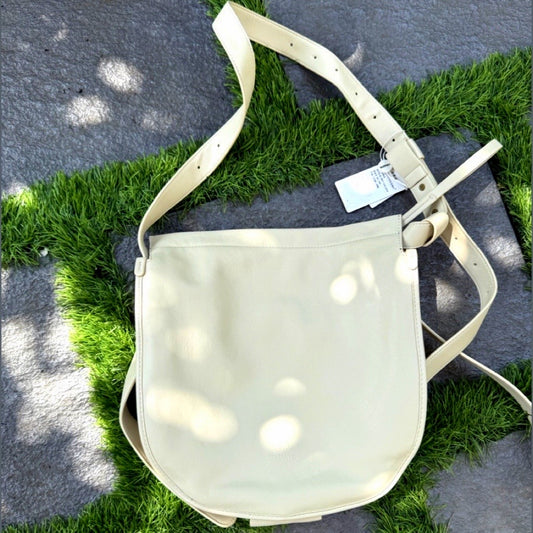 Elegant Single Strap Leather Sling Bag